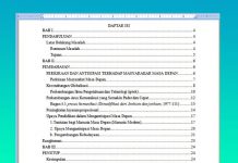 Cara membuat daftar isi otomatis di Word saat membuat skripsi