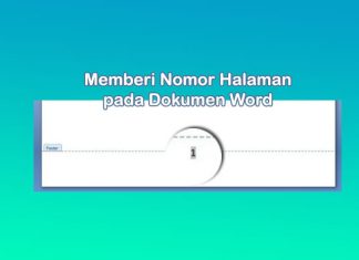 Cara menambahkan nomor halaman pada dokumen Microsoft Word