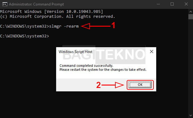 solusi error your windows license will expire soon