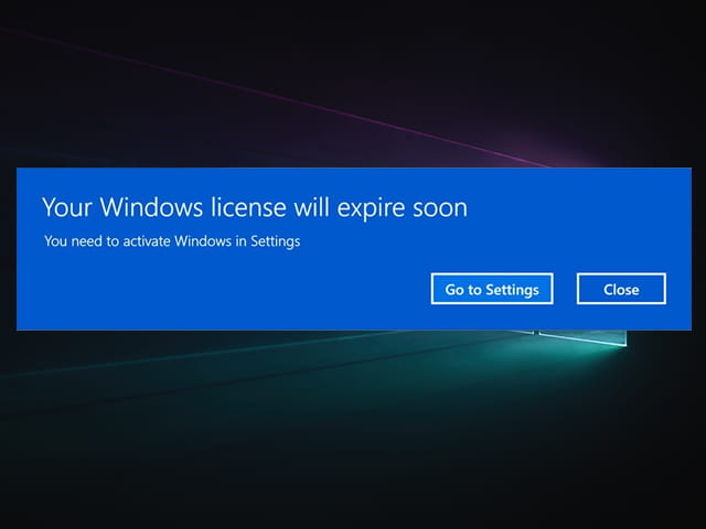 cara mengatasi your windows license will expire soon