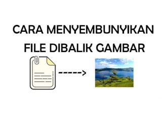 Cara menyembunyikan file di dalam gambar