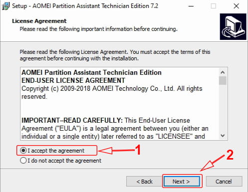 Licence Agreement AOMEI