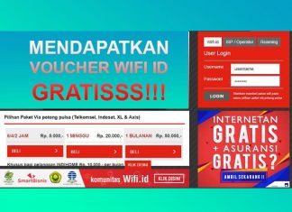 Cara mendapatkan voucher wifi id gratis