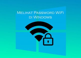 Cara melihat password WiFi menggunakan Windows 10