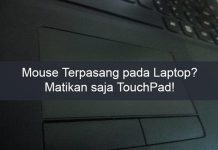cara mematikan touchpad Laptop secara otomatis saat mouse terpasang
