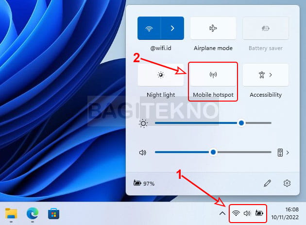 cara menjadikan Laptop sebagai hotspot di Windows 11