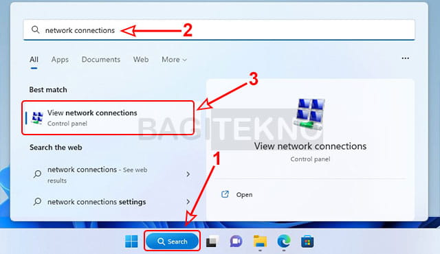 cara mengatur internet di Laptop