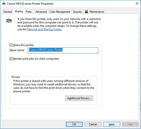 Cara Sharing Printer Windows 7 8.1 10 ke Komputer Lain 