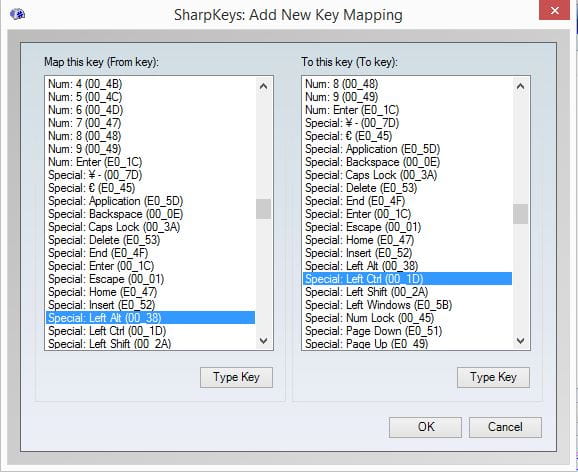 cara menukar fungsi tombol Keyboard yang rusak dengan tombol lain menggunakan aplikasi SharpKeys