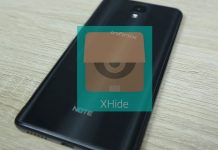 mengaktifkan dan menggunakan xhide infinix
