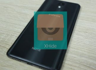 mengaktifkan dan menggunakan xhide infinix