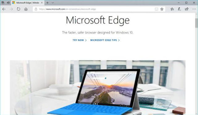 Browser windows terbaik - Microsoft Edge
