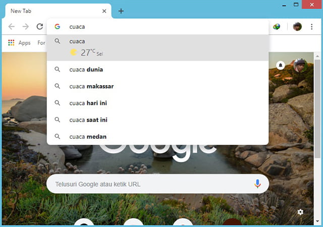 Peningkatan OmniBox Google Chrome