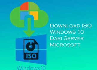 Cara download file iso Windows 10 terbaru gratis dari server Microsoft