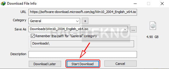 Mendownload Windows 10 terbaru menggunakan IDM
