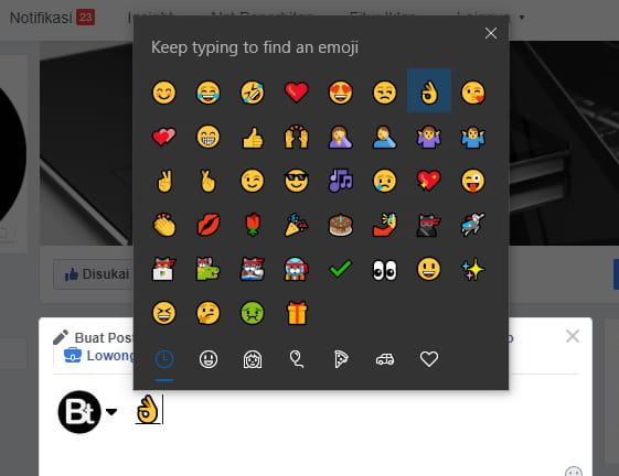 Tambahan Emoji baru pada Windows 10 October 2018 Update