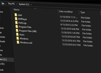 Menghapus Windows.Old setelah Upgrade
