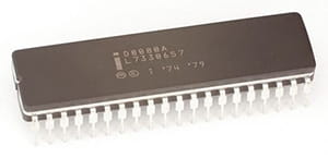 Prosesor Intel 8080 tahun 1974