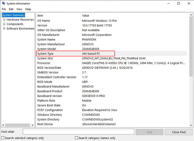 Cara mengetahui bit Laptop di Windows tanpa software