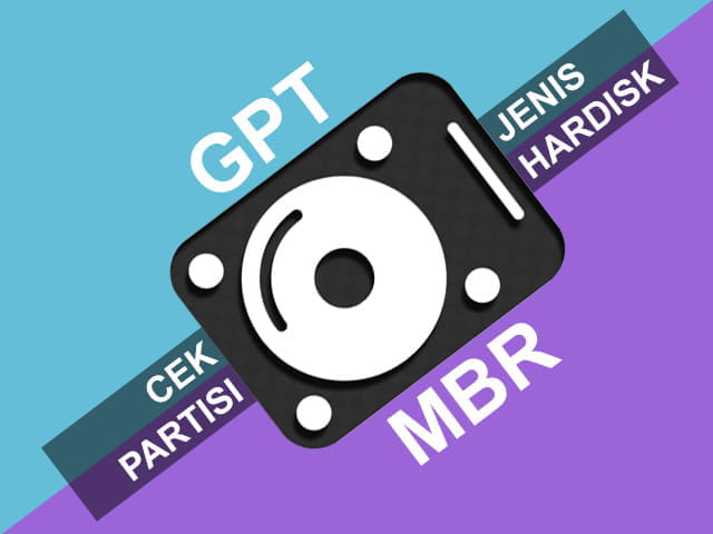 Cara cek jenis partisi Hardisk, apakah GPT atau MBR