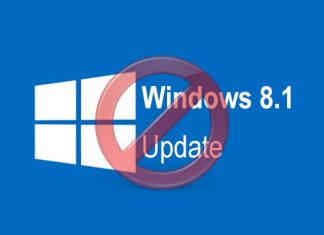 Cara mematikan Windows Update di Windows 8/8.1 secara permanen