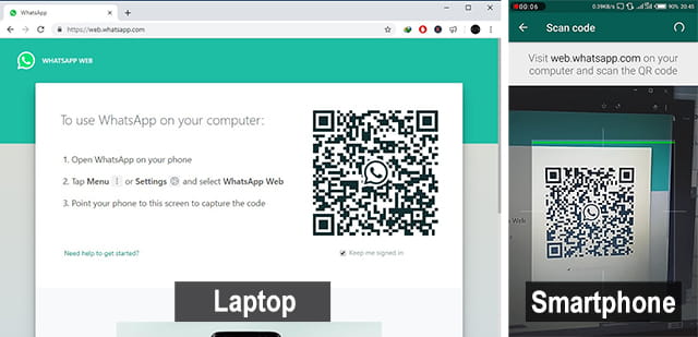 2 Cara  Menggunakan  WhatsApp di  Laptop  atau PC  Desktop