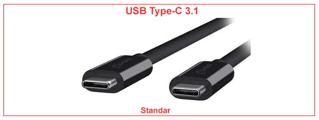 Jenis-jenis type port USB - USB Type-C