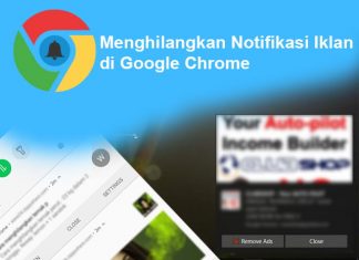 Cara menghilangkan notifikasi iklan di Google Chrome pada Laptop dan Android