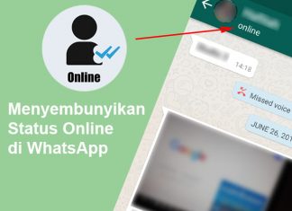 Cara menyembunyikan status Online di WA