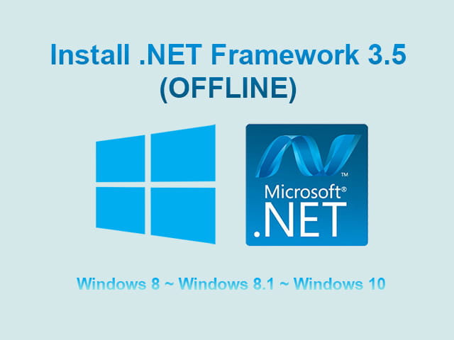 Download dan Install Microsoft .Net Framework 3.5