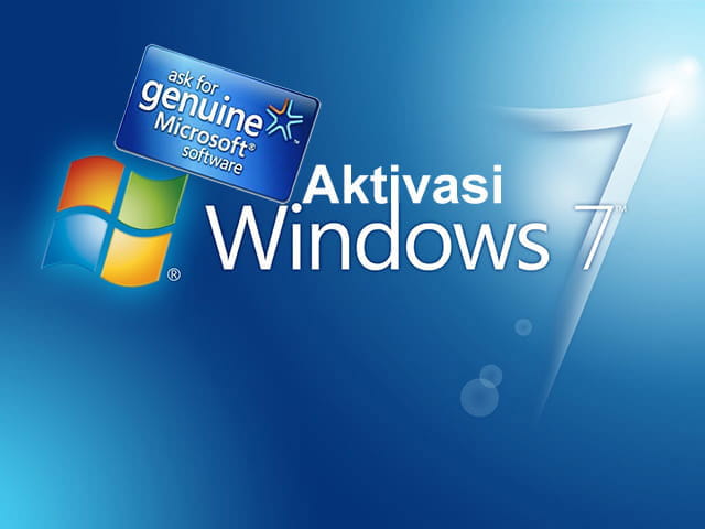 Cara aktivasi Windows 7 Ultimate 32 bit / 64 bit permanen genuine gratis tanpa product key