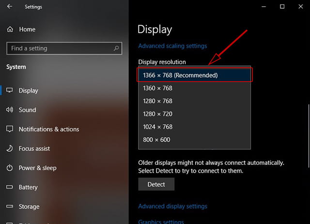Cara mengubah reolusi monitor di Windows 10