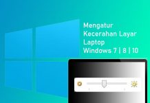 Cara mengatur kecerahan layar Laptop Windows