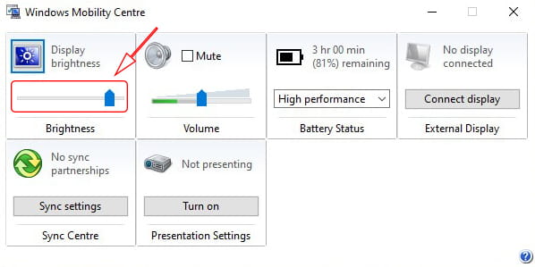 Mengatur brightness PC Windows 7 dan Windows 8