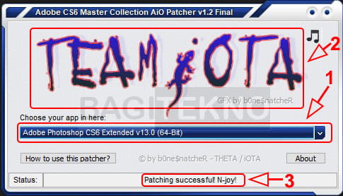 Cara aktivasi Adobe Photoshop CS6 menggunakan Patch