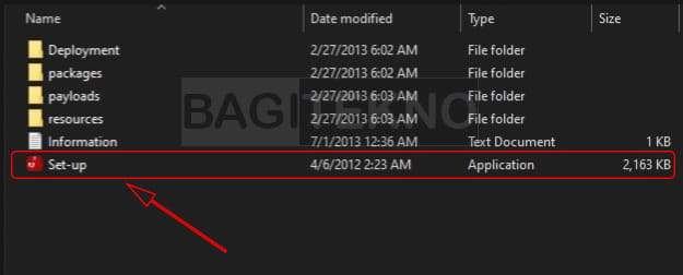 Cara menjalankan setup Adobe Photoshop