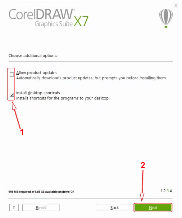 Disable Update Corel