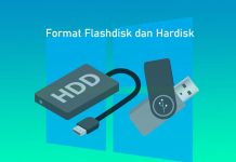 Cara format flashdisk dan hardisk eksternal
