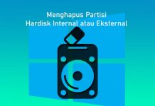 Cara menghapus partisi hardisk di Komputer Windows