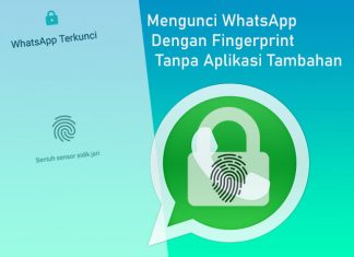 Cara mengunci WhatsApp (WA) tanpa install aplikasi tambahan