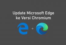 Cara update Microsoft Edge ke versi Chromium