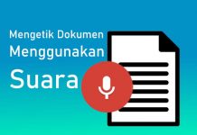Cara mengetik dokumen di Word menggunakan Suara