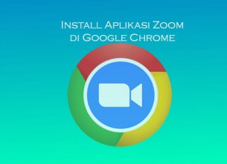 Cara install zoom di browser Google Chrome