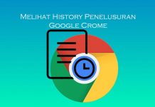 cara melihat history google chrome