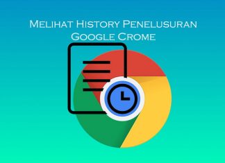 cara melihat history google chrome