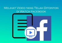 Cara melihat kembali video Facebook yang telah ditonton