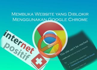 cara membuka situs yang diblokir di google chrome