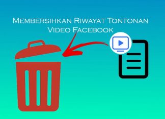 cara menghapus riwayat video di facebook