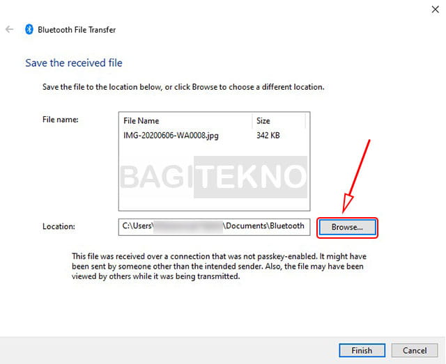 Cara Melihat File Bluetooth Di Laptop