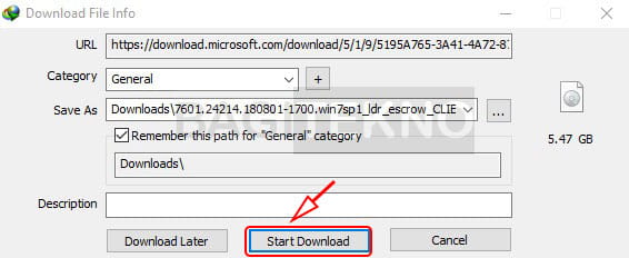 Cara download Windows 7 menggunakan IDM